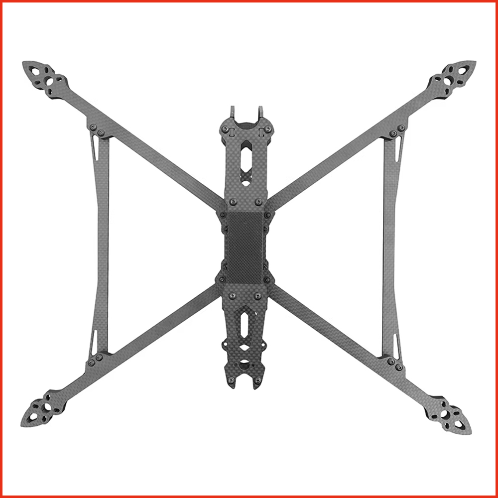 Quadcopter Frame - MARK V2 8/9/10インチ 3K カーボンファイバー H型