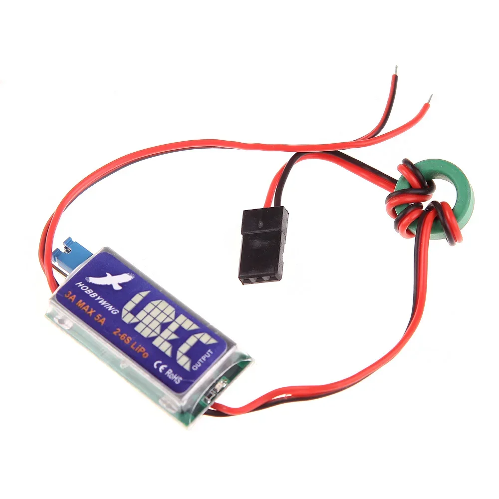 Drone Helicopter Rc - Hobbywing-RCヘリコプタードローン用のジャミングレギュレーター,低ノイズ,フルシールド,ubec,ubec,ubec,5v,6v,3a max,5a