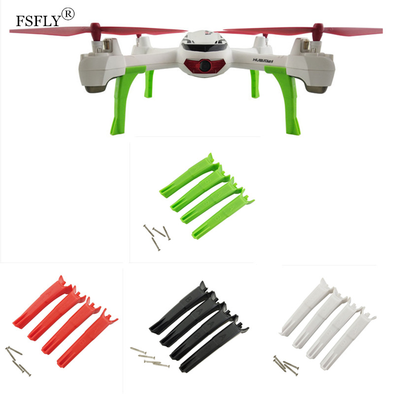 Drone Helicopter Rc - Shumsan-rcドローン三脚ネットギア、折りたたみ式四重車、白、緑、黒、赤、x4、h502s、h502e、ロットあたり4個