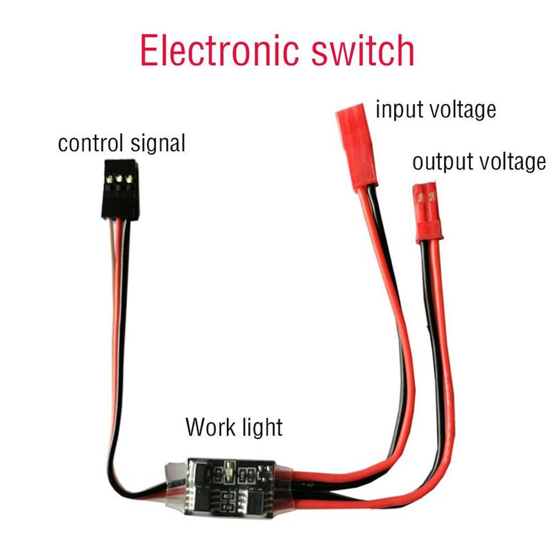 Drone Switch Rc - 2-20A高電流リモートコントロール電子スイッチ 3-30V 空中モデル 植物保護 RCドローン ウォーターポンプ