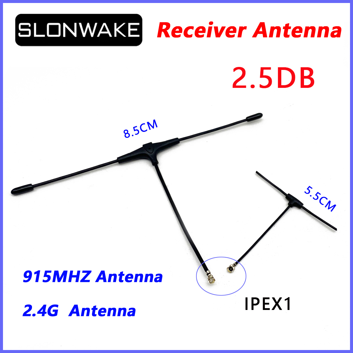Fpv Antenna Receiver - 2.4G T 無指向性受信アンテナ 40MM/90MM NANO ELRS