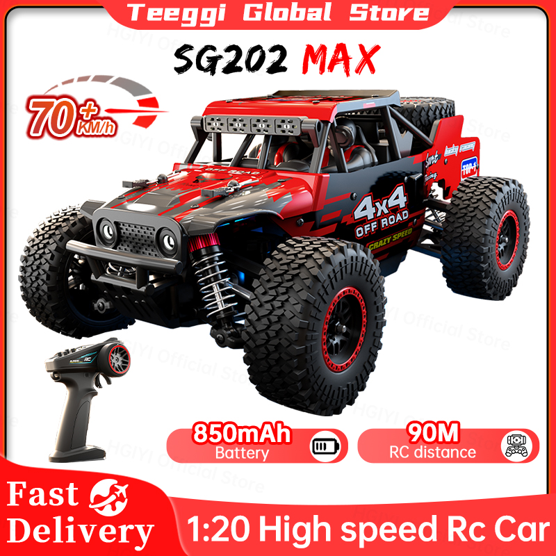 Rc Drift Car Kit - ZLL SG202 MAX/PRO 1:20高速ドリフトレーシング 70KM/Hまたは50KM/Hブラシレスモーター4WD RCカー