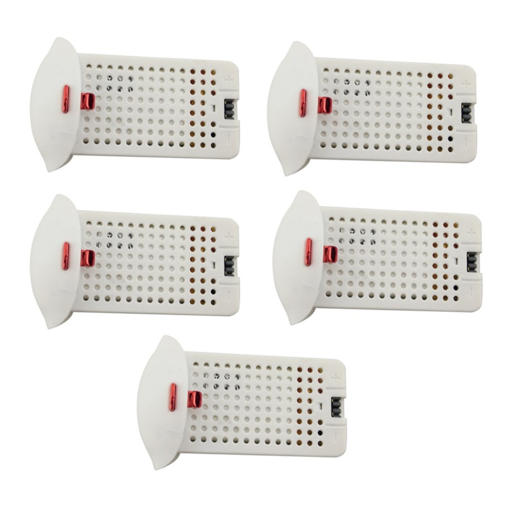 Drone Sjrc - 5 個 3.7v 500mahバッテリsymaのX23 X23W quadcopterドローンスペアパーツアクセサリー