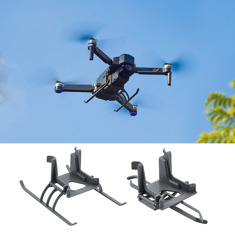 Drone Sjrc - SjrcためF11S 4 5500k pro着陸ギア折りたたみ拡張スキッド高揚45ミリメートル脚ドローンプロテクターカメラジンバルアクセサリー高さキット