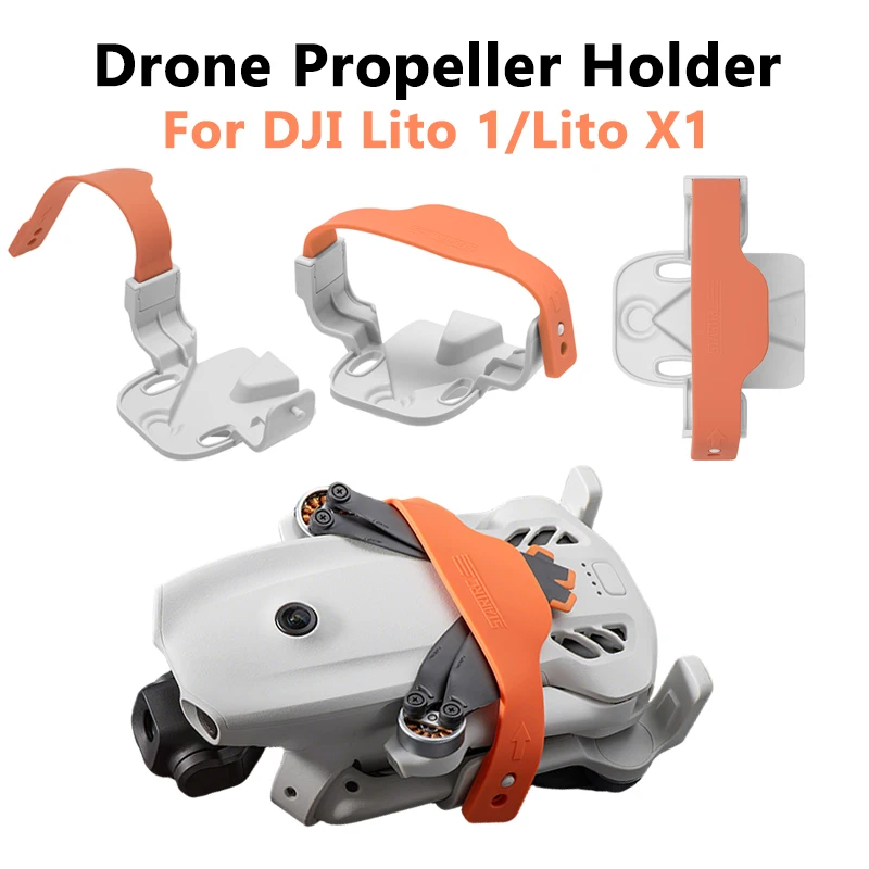 Drone Dji Rc N1 - ドローンアクセサリープロペラホルダー Proter DJI Lito 1/X1 プロペラプロテクターブレードストラップウィング固定スタビライザー