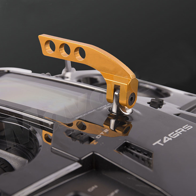 Drone Rc Lanyard - Quadcopter rcドローン用のアルミニウム合金垂直水平3穴送信機ネックストラップバランサー調整リモートコントローラー
