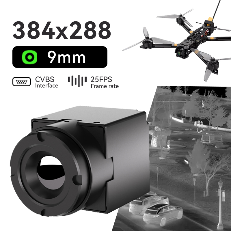 Fpv Camera Cmos - AC384 サーマルイメージングドームカメラモジュール 9mmレンズ CMOS熱放射センサー 1年間FPV保証付き