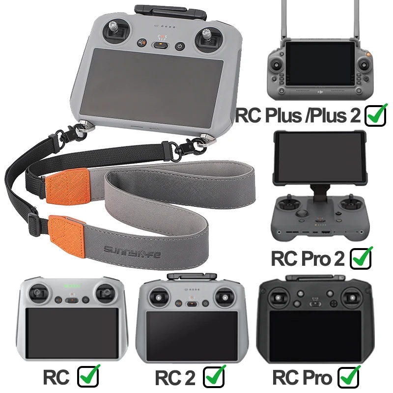 Drone Rc Lanyard - DJI RC/RC 2/PRO/PRO 2/PLUS/PLUS 2用ネックストラップ、Mavic 4