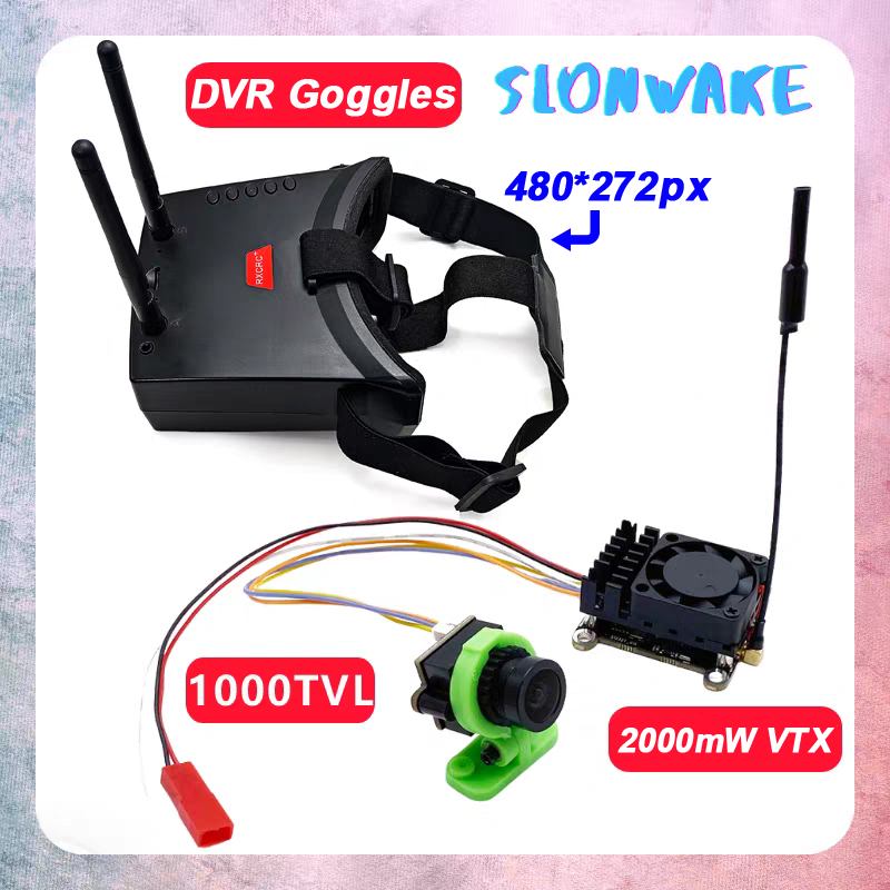 Fpv Camera Cmos - 20km以上の範囲に対応 5.8Ghz 2W FPV VTX ワイヤレス画像ビデオ送信機+cmos