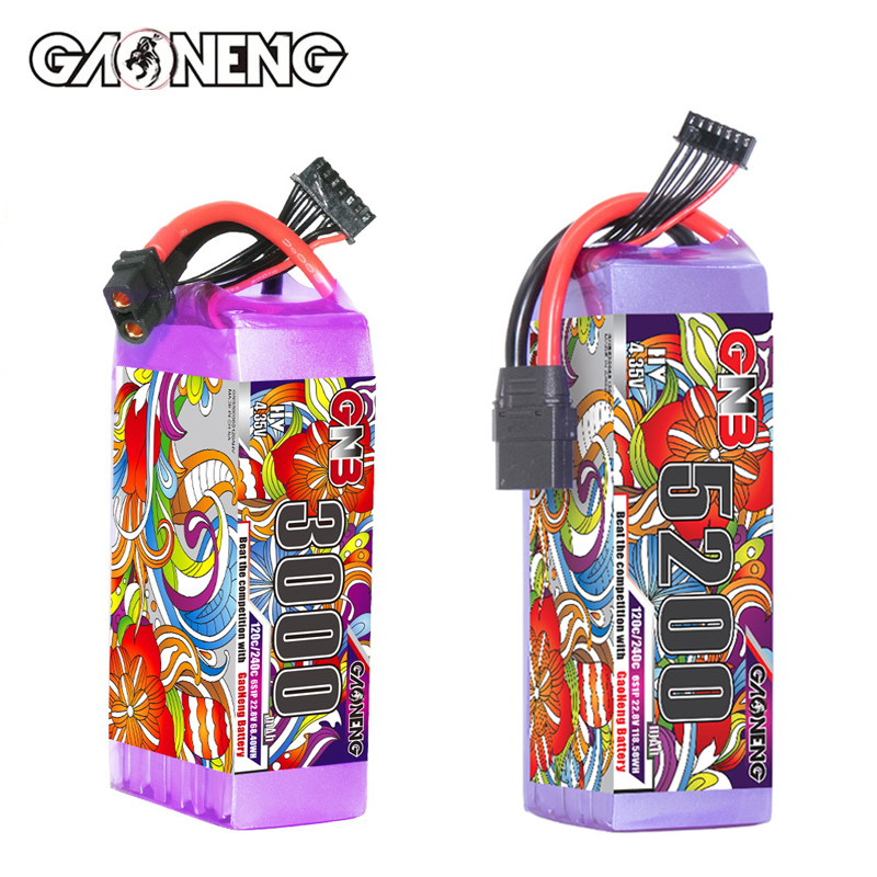 Drone Rc Boat - GNB リポバッテリー 6S 22.8V 3000mAh 5200mAh
