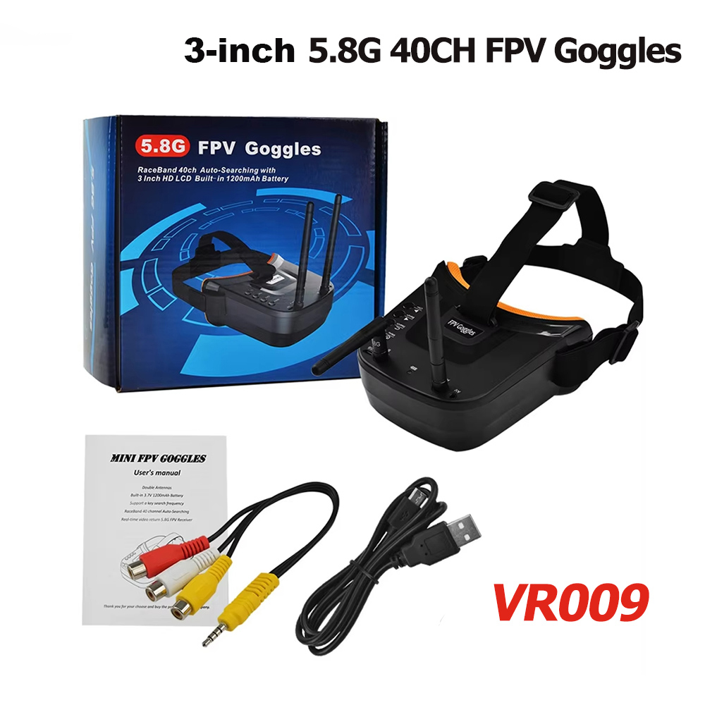 Fpv Antenna Receiver - VR009 FPV ビデオゴーグル 3 インチ 480*320