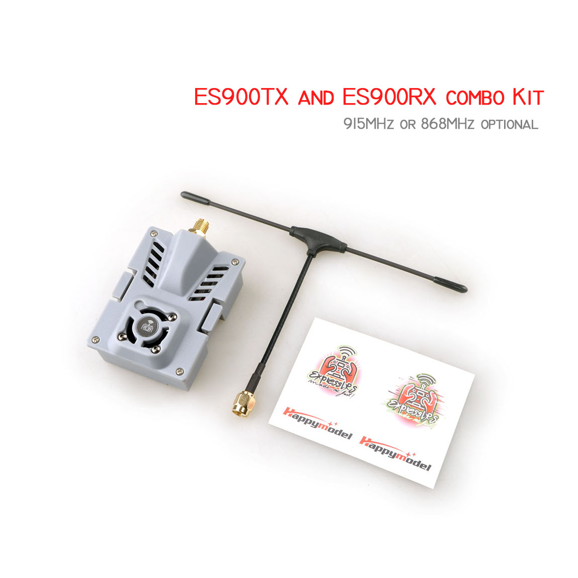Rc Motor Drone - Happymodel RC ELRS マイクロ ES900RX（受信機）ES900TX（モジュール）コンボキット 915MHz
