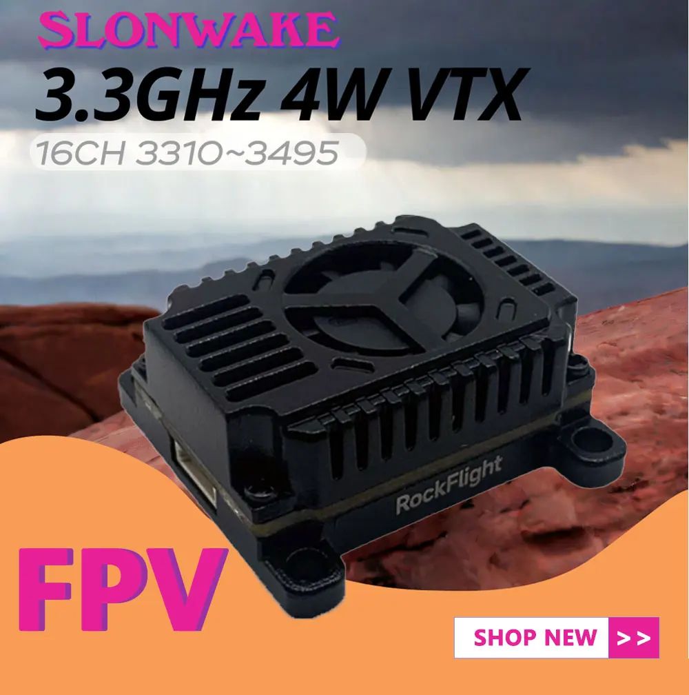 SLONWAKE FPV 3.3G 16CH 4000mW  - Fpv Antenna Receiver のレビューと価格