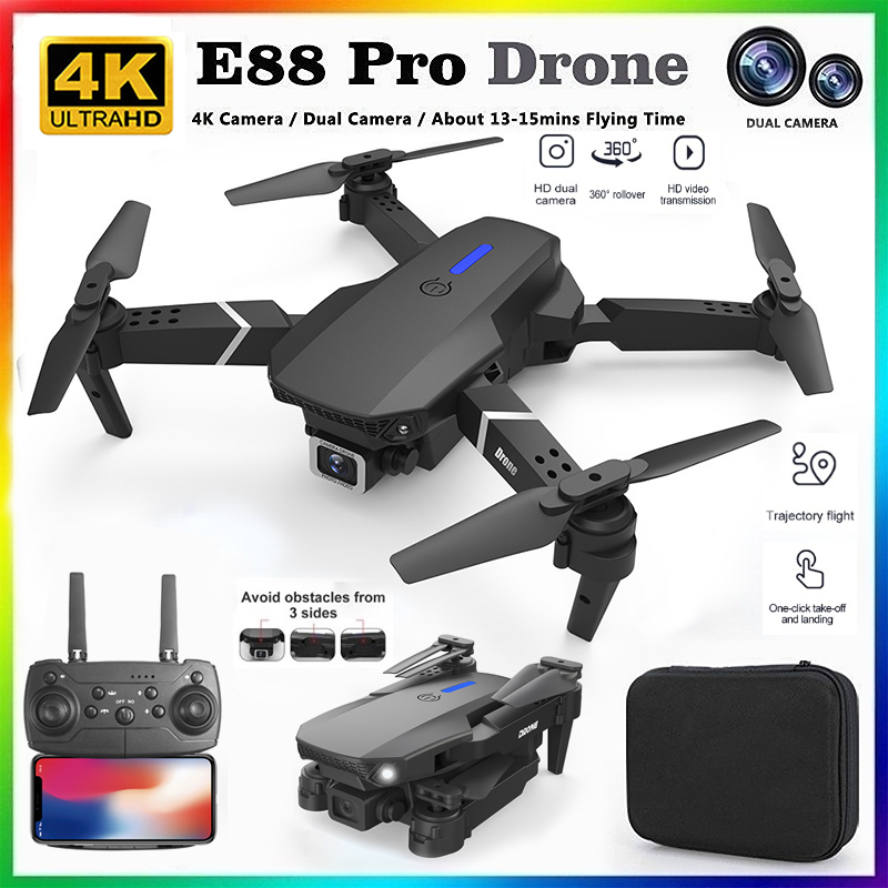 2026年新型 E88 プロ仕様 HD 4K RCドローン  - Rc Drone E88 のレビューと価格