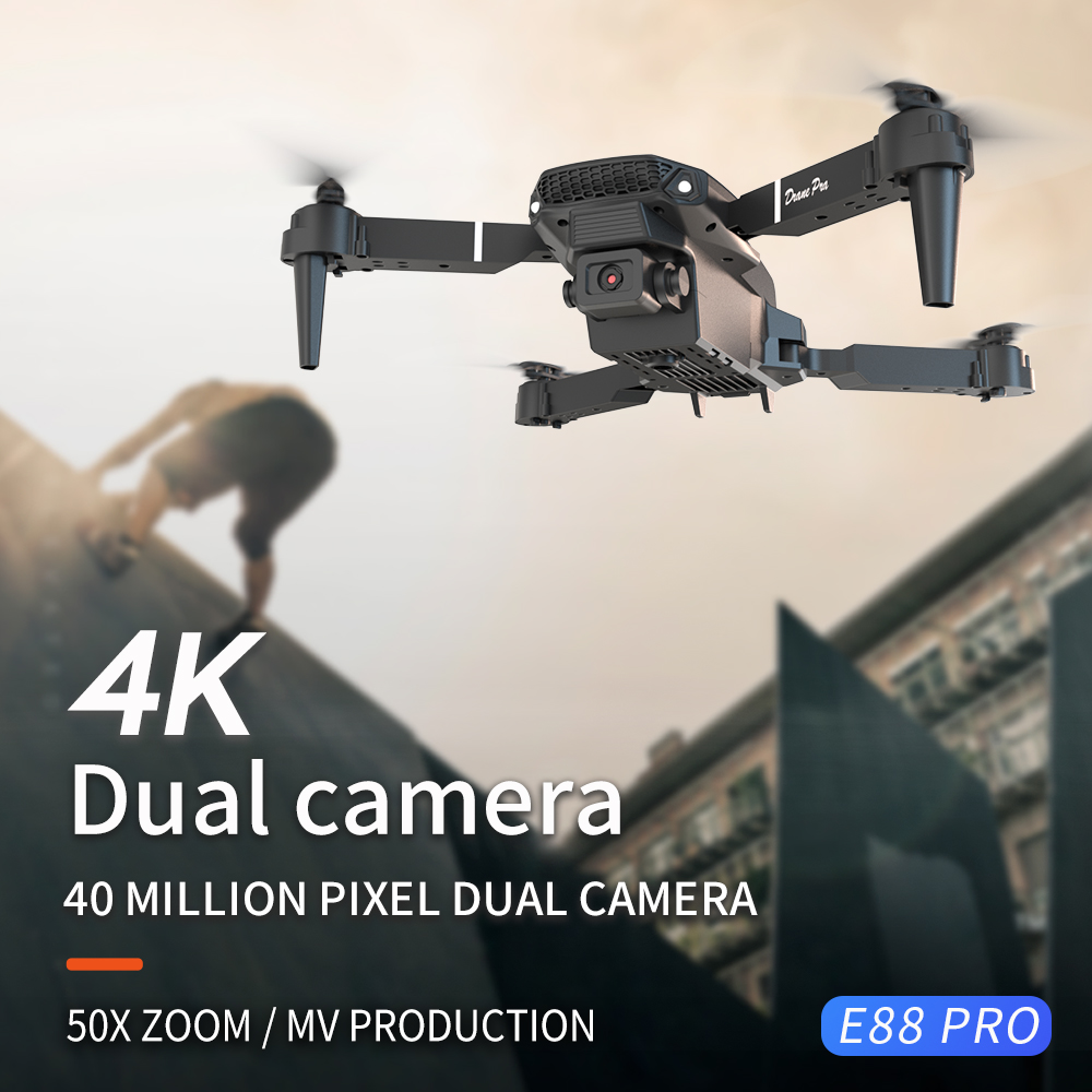 2026年新型 E88 プロ仕様 HD 4K RCドローン  - Rc Drone E88 のレビューと価格