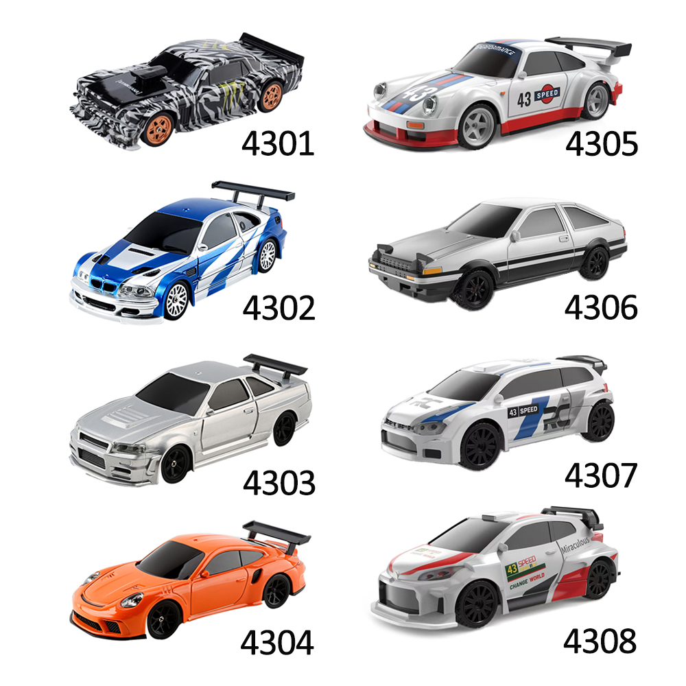 アップグレードされたジャイロ 1/43 RC ドリフトカーレ - Rc Drift Car Kit のレビューと価格