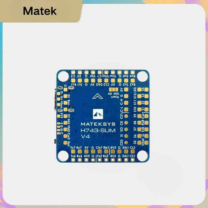 Matek H743 SLIM V4 フライトコントローラー - Drone Rc V4 のレビューと価格