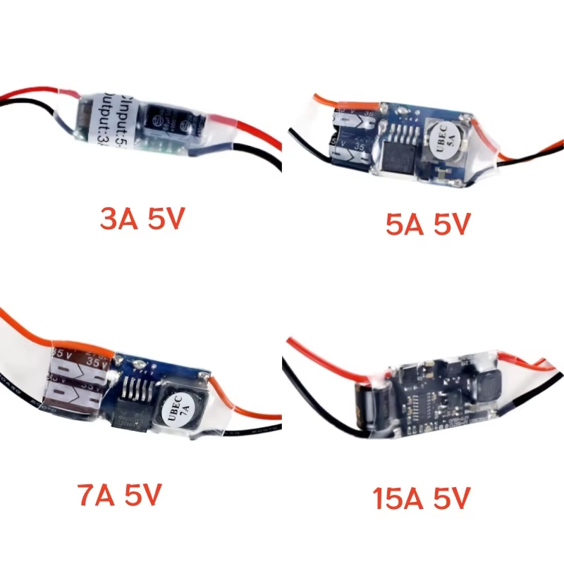 UBEC 5V 3A 5A 7A 15A フルシールドアンチ - Drone Switch Rc のレビューと価格