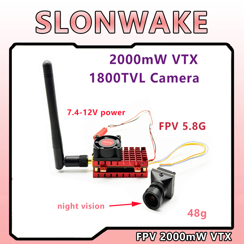 SLONWAKE 2W 2000mW 5.8G VTX トラ - Quadcopter Frame のレビューと価格