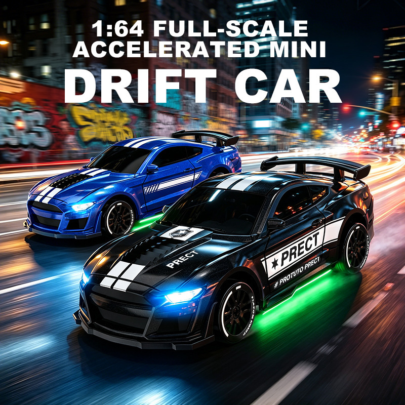 RC 1:64デスクトップドリフトカー ミニリモコンカー 四 - Rc Drift Car Kit のレビューと価格