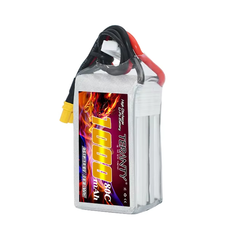 TERANTY 4S 1000mAh 14.8V 80C/1 - Drone Rc Leading のレビューと価格