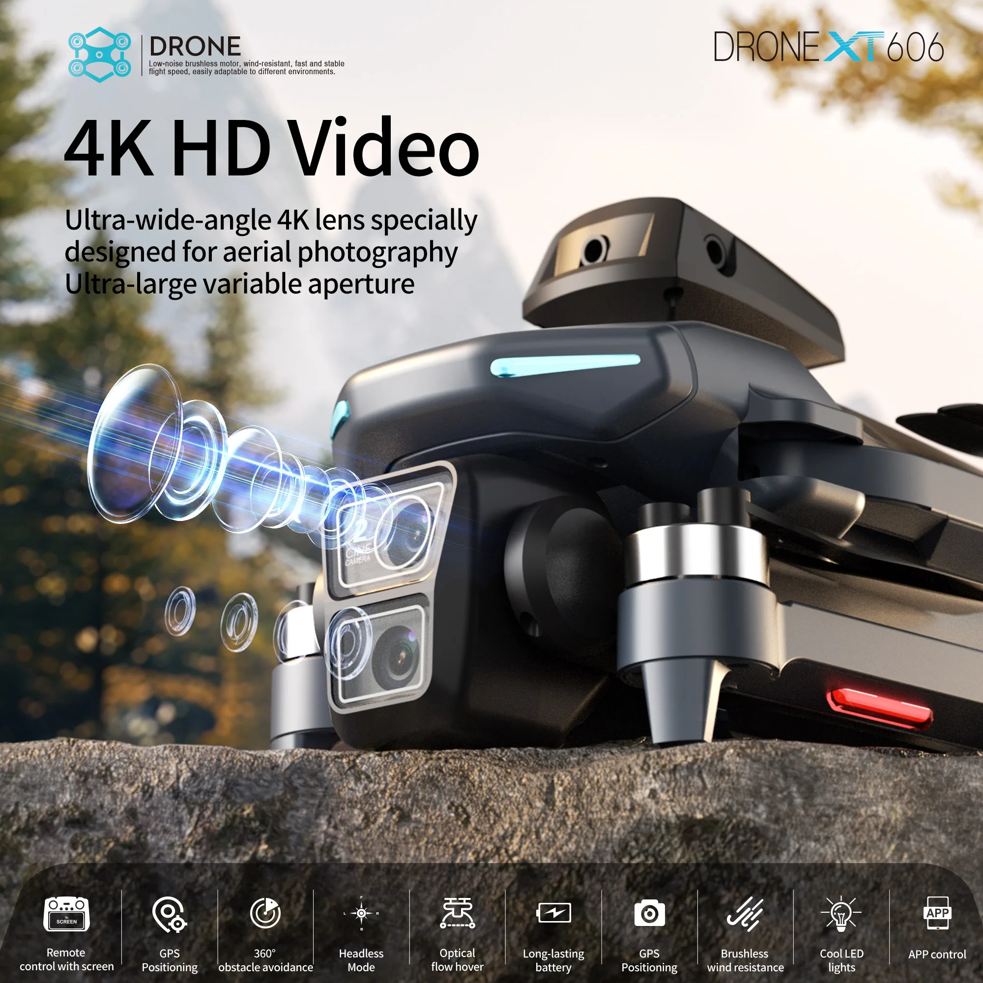 レノボ XT606 MAX GPSドローン 4Kプロフェッシ - Rc Drone E88 のレビューと価格