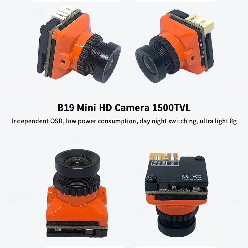 1500TVL B19 ミニ FPV RC ドローン カメラ - Fpv Camera Cmos のレビューと価格
