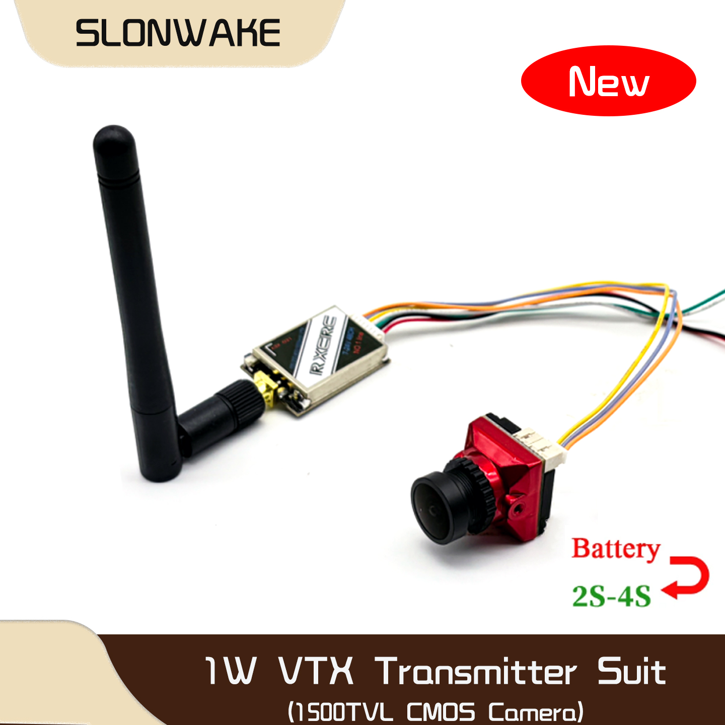 SLONWAKE 5.8G 48CH 1W VTX 100/ - Fpv Camera Cmos のレビューと価格