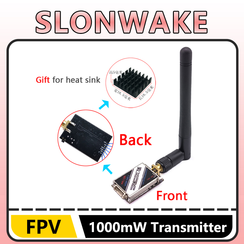 SLONWAKE 5.8G 48CH 1W VTX 100/ - Fpv Camera Cmos のレビューと価格