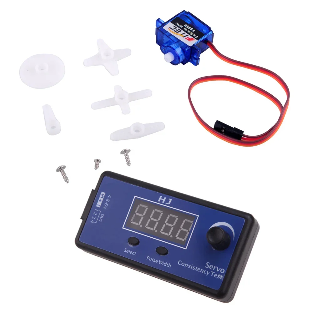 FS90R マイクロサーボ 1.5KG 4.8 6V 360 - Drone Rc Boat のレビューと価格