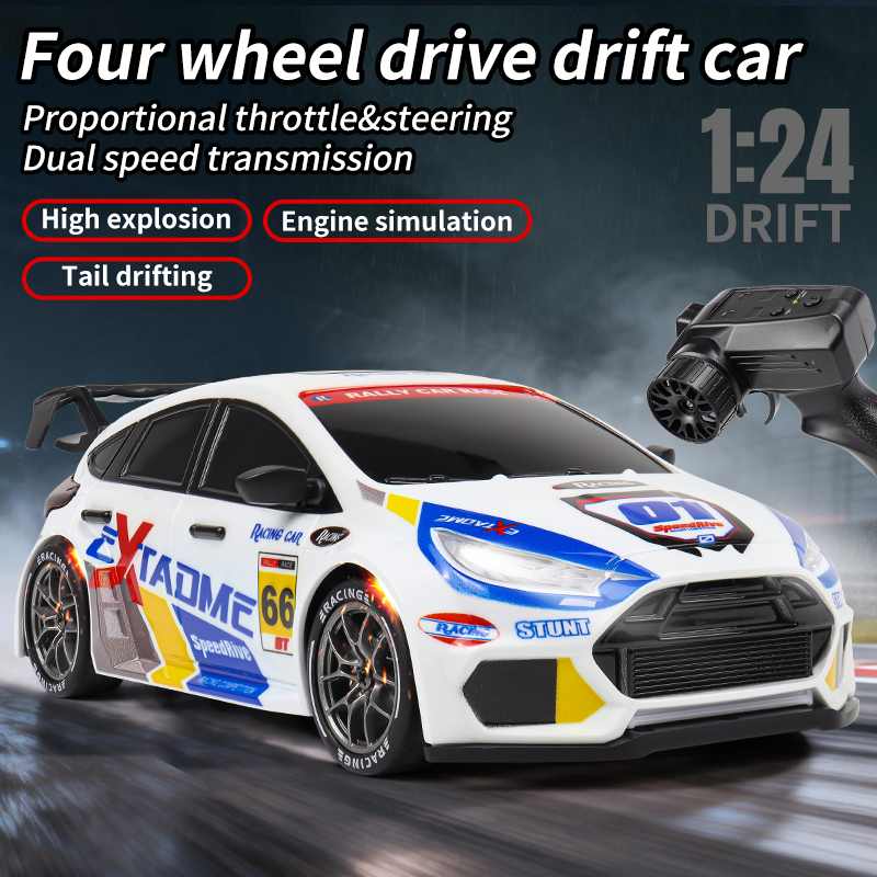 1:24 4WD RCドリフトカー 2.4Gリモートコントロ - Rc Drift Car Kit のレビューと価格