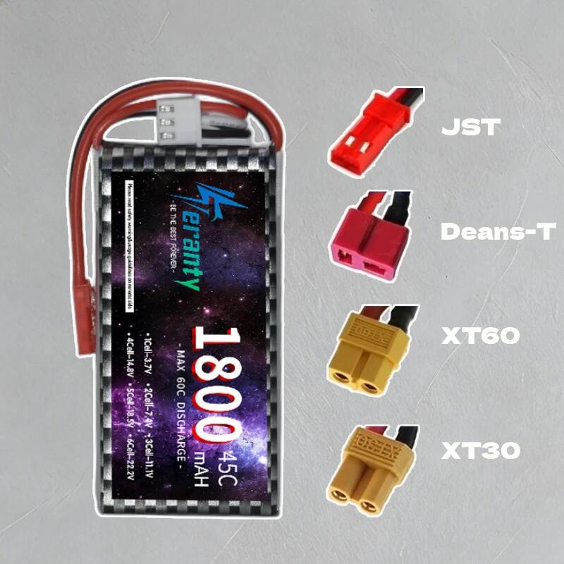 TERANTY 2S 3S 4S 1800mAh リポバッテ - Drone Rc Leading のレビューと価格