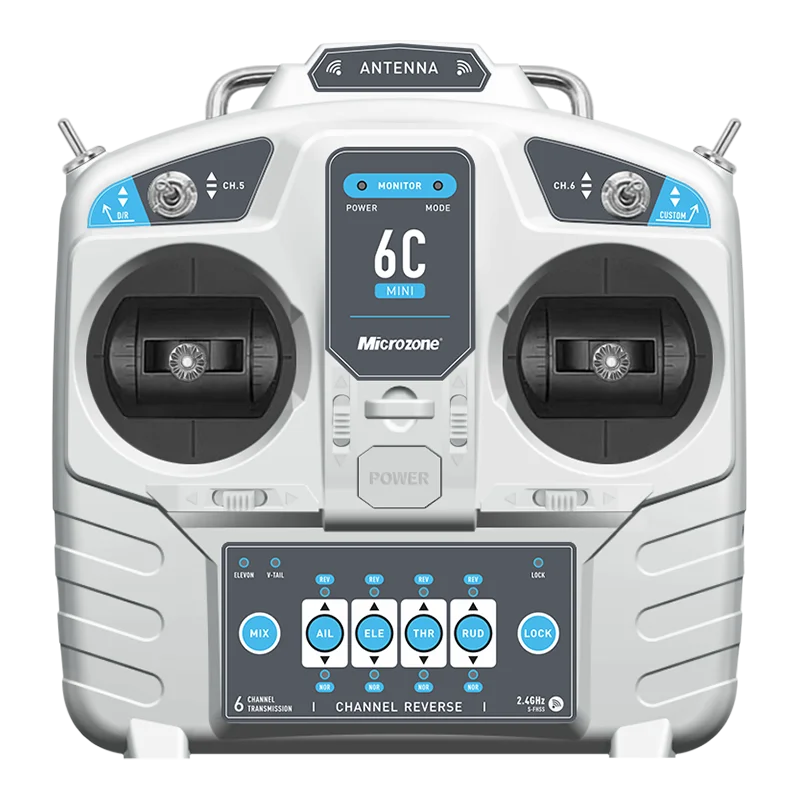 受信機付きマイクロゾーンコントローラー送信機,rc飛行機とド - Drone Helicopter Rc のレビューと価格
