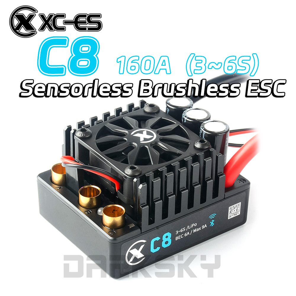 XC-ESC C8 160AブラシレスESC 3-6S Li - Rc Drift Car Kit のレビューと価格