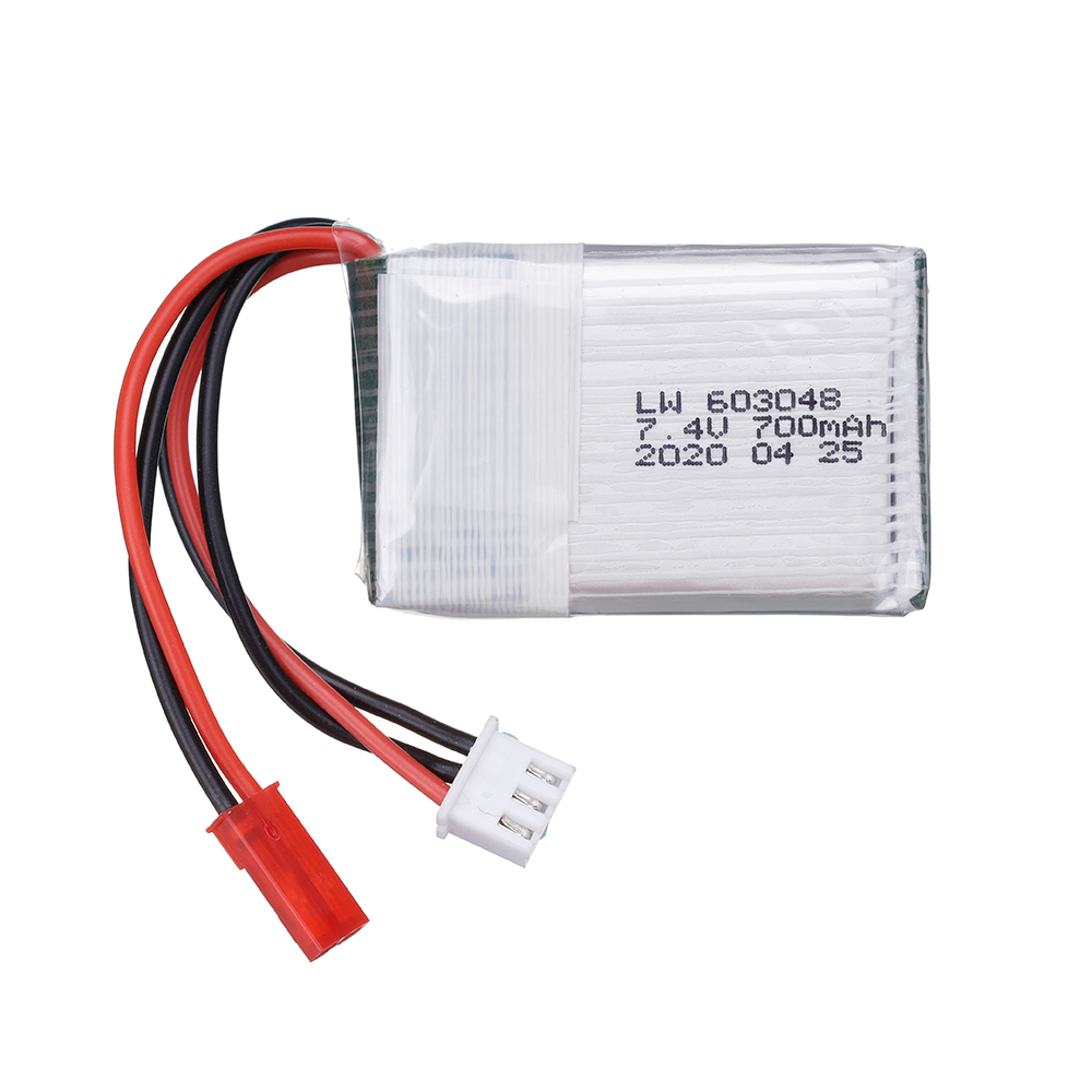7.4V 700mAh 25c リポバッテリー MJXRC  - Drone Rc Leading のレビューと価格