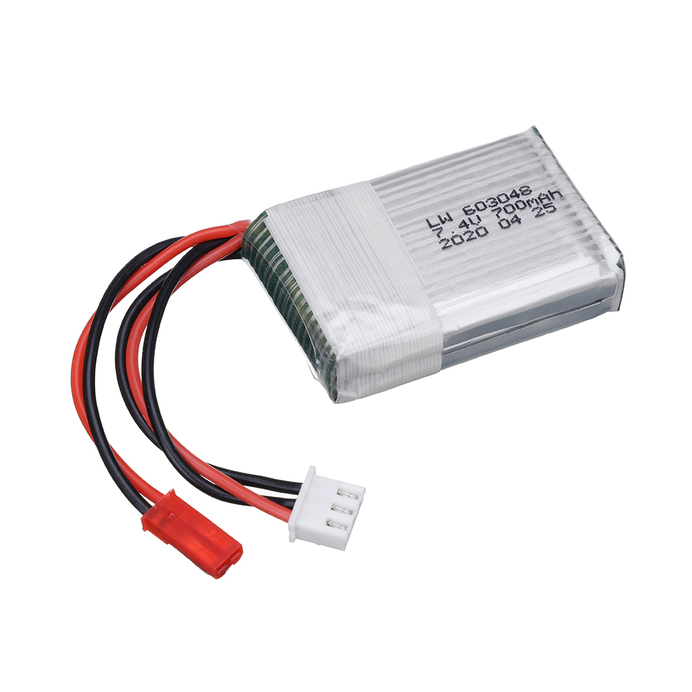 7.4V 700mAh 25c リポバッテリー MJXRC  - Drone Rc Leading のレビューと価格