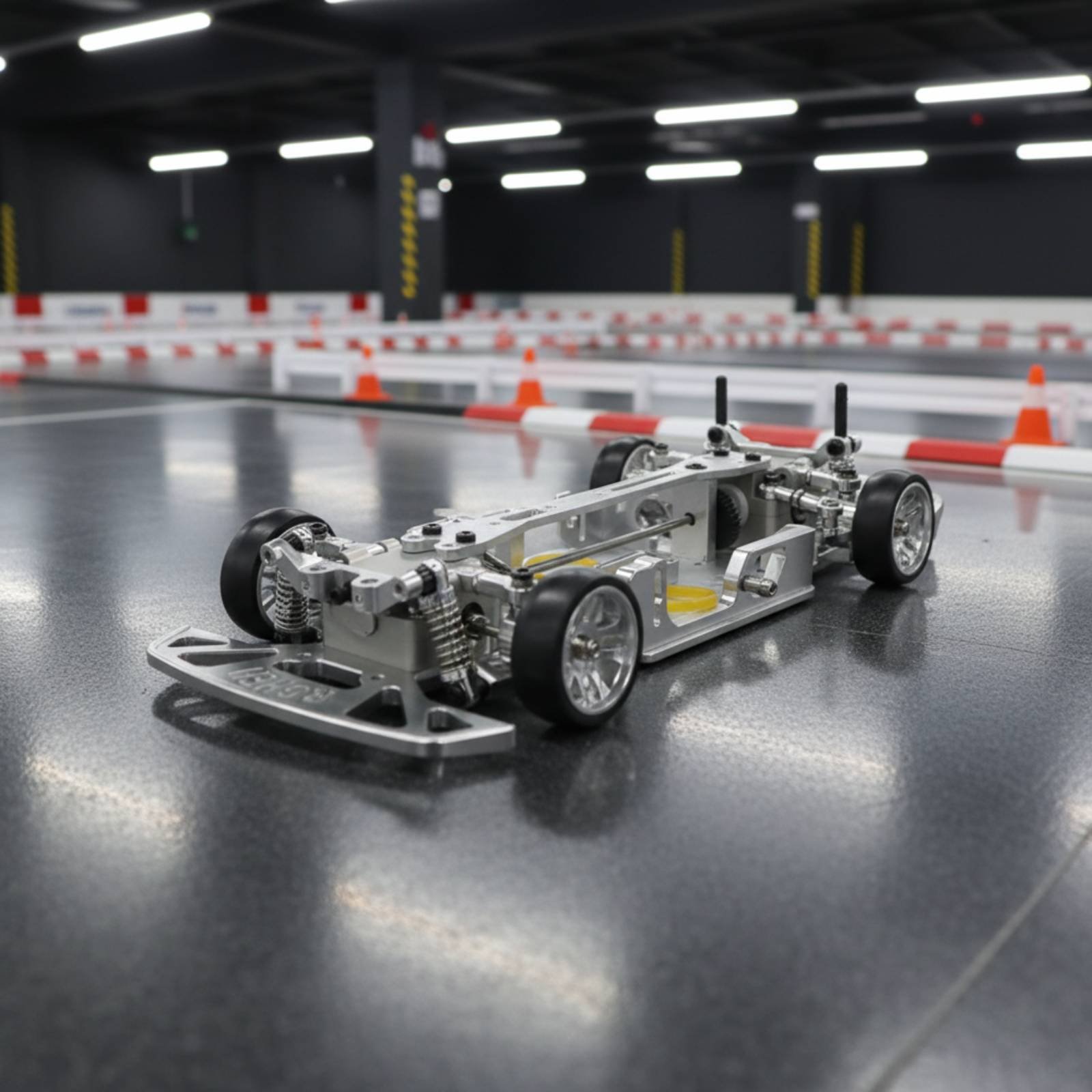 1/28スケールRCカーシャーシ調整可能ホイールベースメタル - Rc Drift Car Kit のレビューと価格