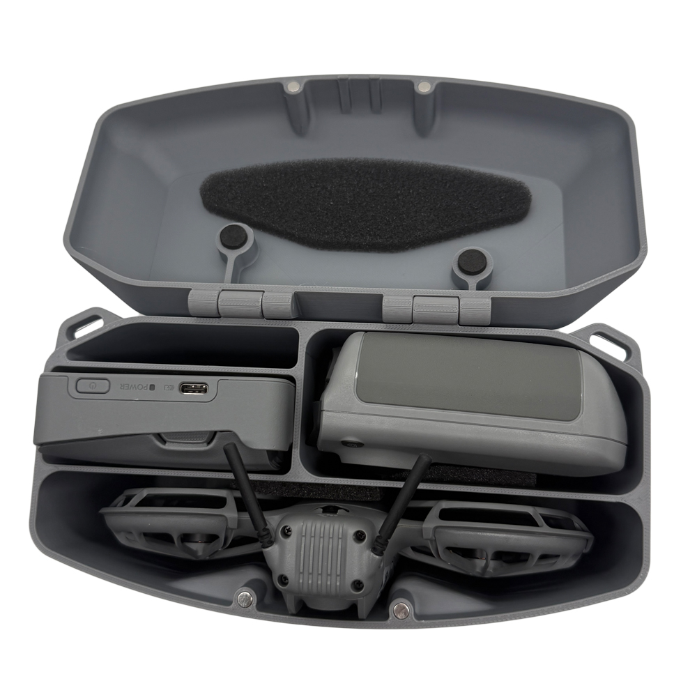 DJI Neo 2用3Dプリント製ボックス、磁気蓋付き、調整 - Drone Rc Lanyard のレビューと価格