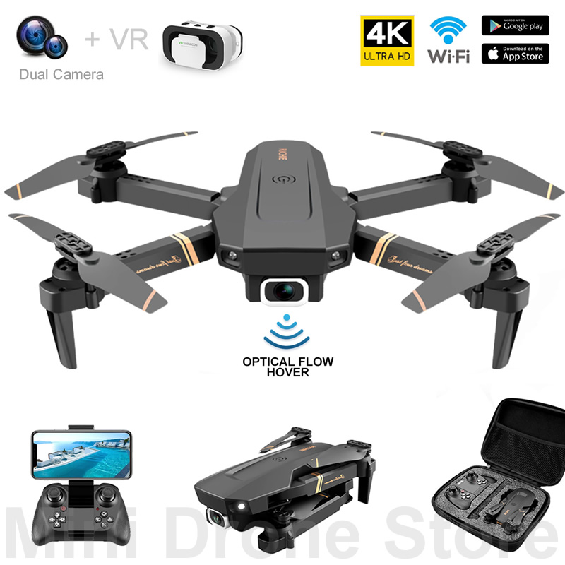 V4 Easy Fly Mini FPVドローン 4K VR - Drone Rc V4 のレビューと価格