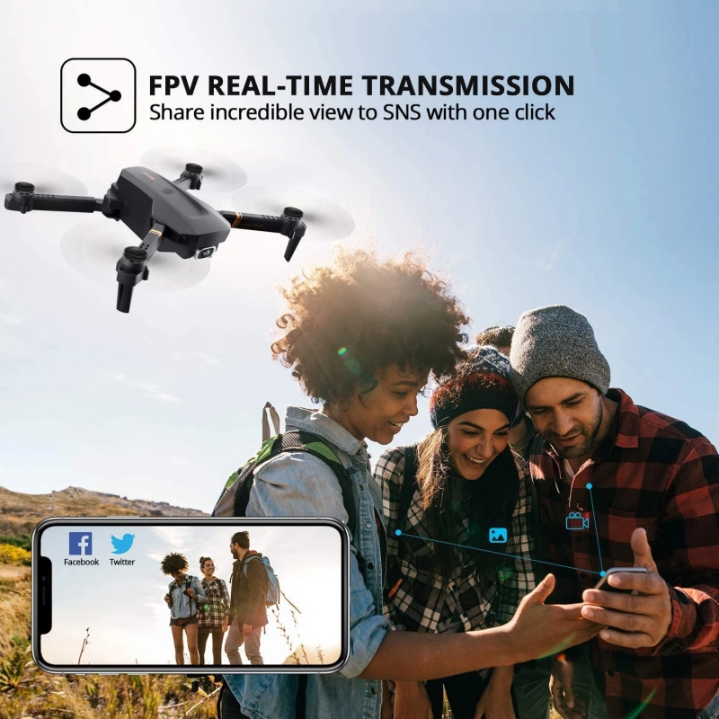 V4 Easy Fly Mini FPVドローン 4K VR - Drone Rc V4 のレビューと価格