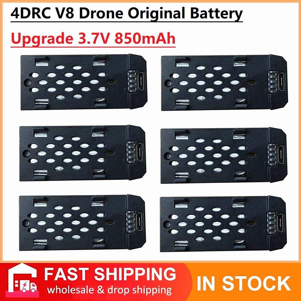 4DRC V8 ドローンオリジナルバッテリー 3.7V 85 - Drone Rc Leading のレビューと価格
