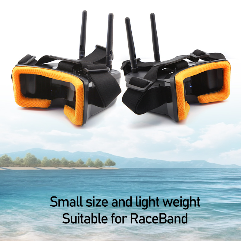 VR009 FPV ビデオゴーグル 3 インチ 480*32 - Fpv Antenna Receiver のレビューと価格