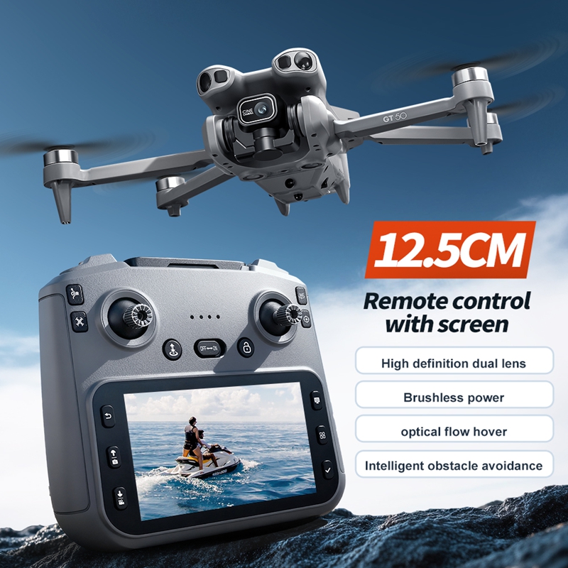 GT50 ミニドローン デュアルカメラ 8K 空撮機 障害物 - Rc Drone E88 のレビューと価格